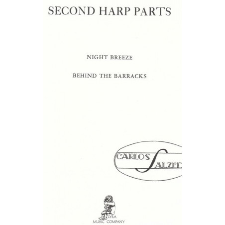 Salzedo Carlos - Night Breeze, Behind the Barracks (second harp part)