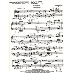 Maayani Ami - Toccata (pour harpe seule)