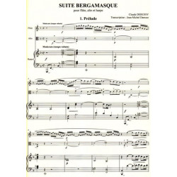 Debussy Claude - Suite Bergamasque <br> Pour fl