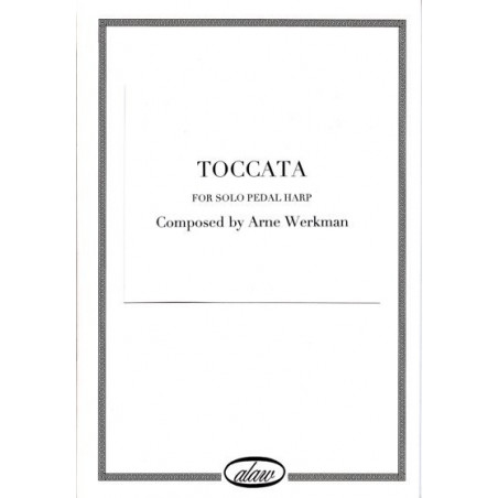 Werkman Arne - Toccata (for solo pedal harp)