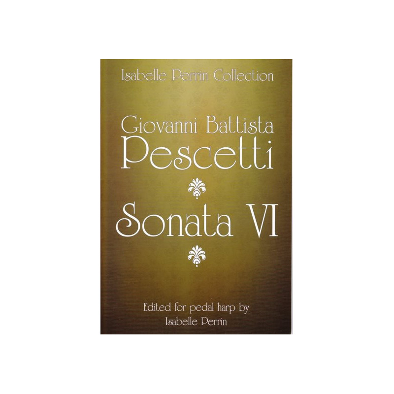 Pescetti Giovanni Battista - Sonata VI (pedal harp)