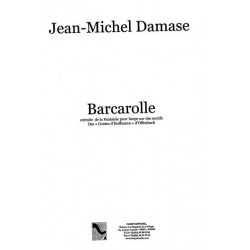 Damase Jean-Michel - Barcarolle <br> extraite de la Fantaisie pour harpe sur des motifs <br> des "Contes d'Hoffmann" d'Offenbach