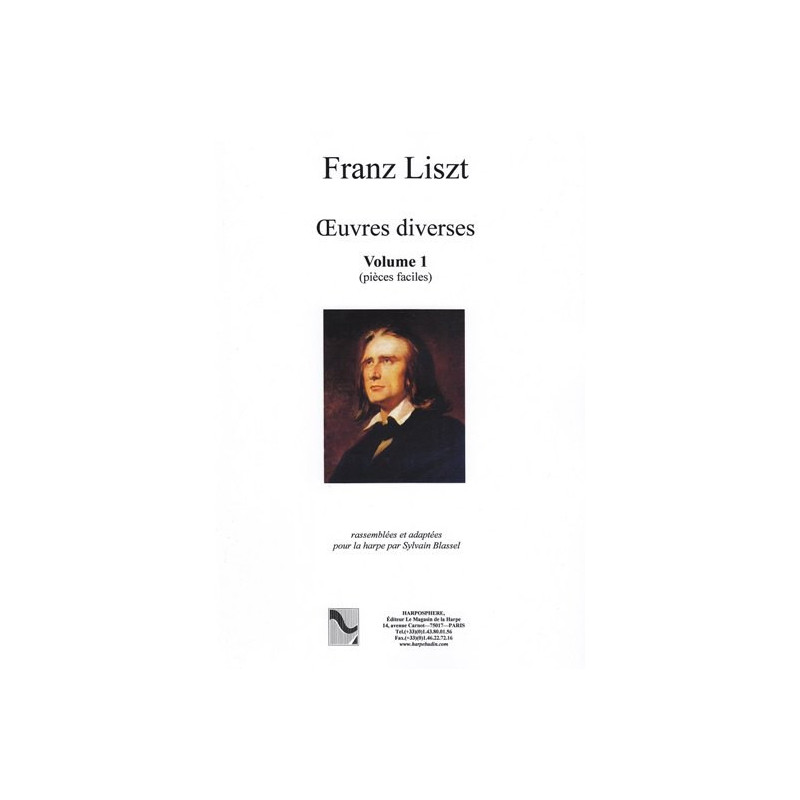 Liszt Franz - Oeuvres diverses volume 1 (pi