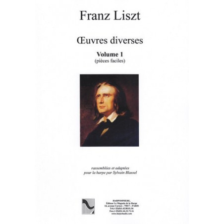 Liszt Franz - Oeuvres diverses volume 1 (pi