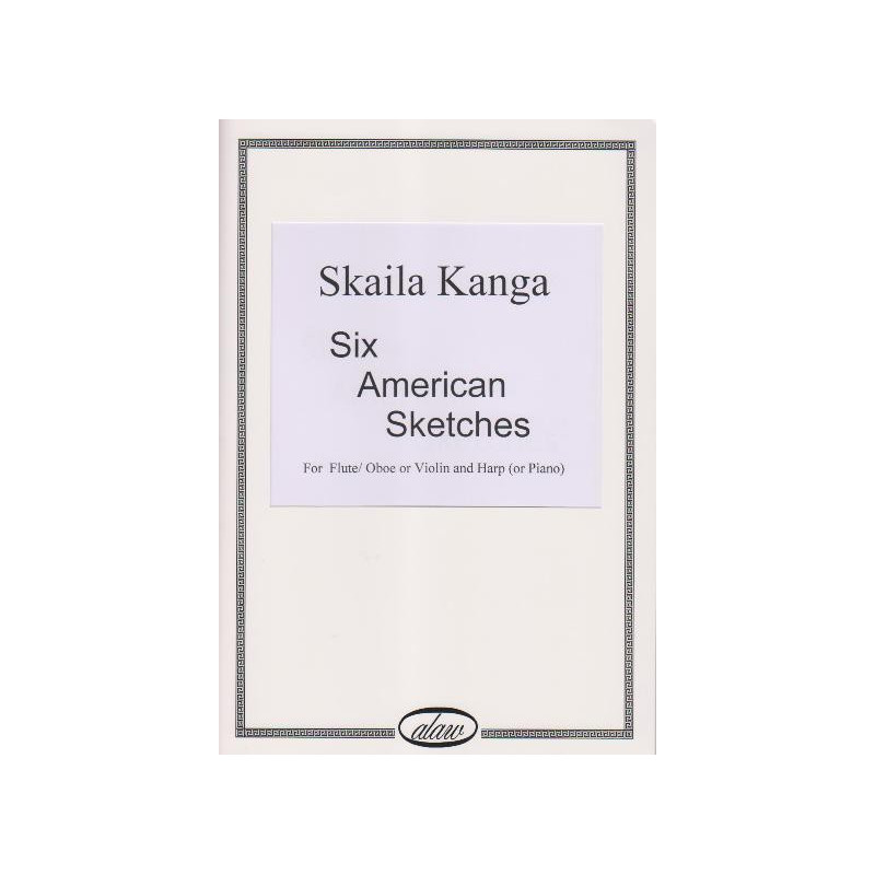 Kanga Skaila - Six American Sketches (fl