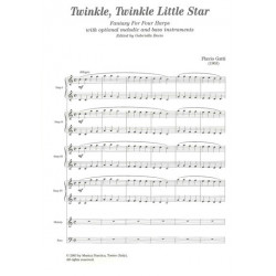 Gatti Flavio - Twinkle, Twinkle Little Star (four harps)