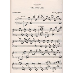 Vierne Louis - Rhapsodie Op. 25