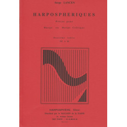 Lancen Serge - Harposphériques  2° cahier VII à XI