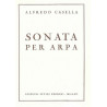 Casella Alfred - Sonata per arpa - Sonate pour harpe