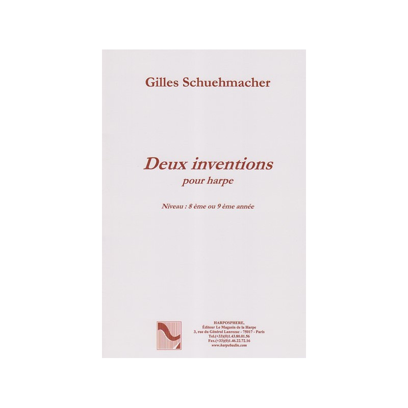 Schuehmacher Gilles - Deux inventions