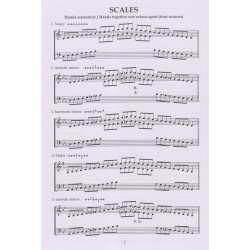 Thomas Katherine - Scales and arpeggios for the pedal harp Grade 6-8