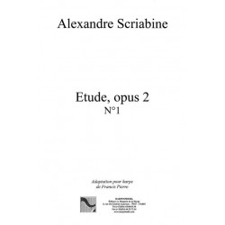 Scriabine Alexandre - Etude Op.2 N°1 (Francis Pierre)