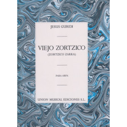 Guridi Jesus - Viejo Zortzico (Zortzico Zarra) para arpa