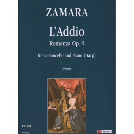 Zamara Antonio - L'addio Romanza op. 2 (violoncelle & harpe)