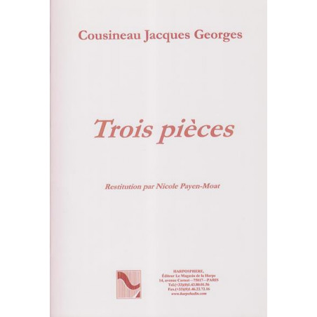 Cousineau Jacques Georges - Trois pi