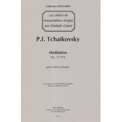 Tchaikovsky Piotr Ilitch - Barreiro Marino Alba - Méditation (violon & harpe)