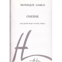 Gabus Monique - Ondine (harpe celtique ou grande harpe)