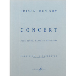 Denisov Edison - Concerto (flûte, harpe & orchestre)