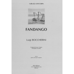 Boccherini Luigi - Fandango (2 harpes)