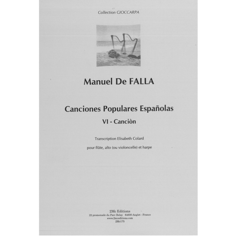 De Falla Manuel - Canciones populares españolas - Canciòn