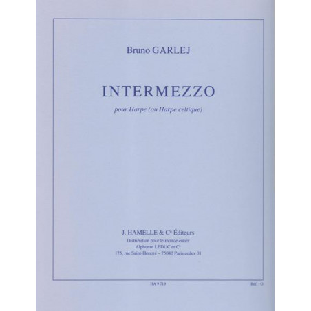 Garlej Bruno - Intermezzo (harpe ou harpe celtique)