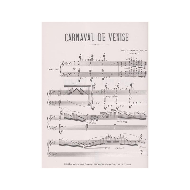 Godefroid Felix - Le Carnaval de Venise