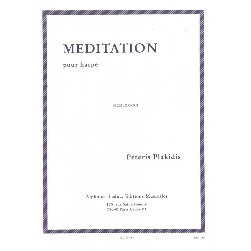 Plakidis Peteris - Méditation