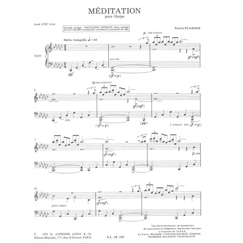 Plakidis Peteris - Méditation