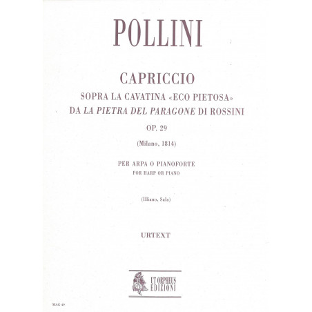 Pollini Francesco - Capriccio / La pietra del paragone de Rossin