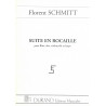 Schmitt Florent - Suite en rocaille (conducteur)(alto, flûte, violon, violoncelle & harpe)