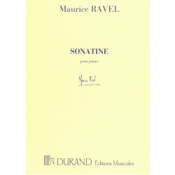 Ravel Maurice - Sonatine pour piano