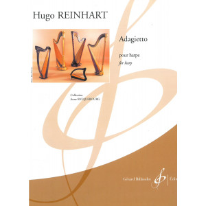 Reinhart Hugo - Adagietto pour harpe (collection Ricquebourg Ann