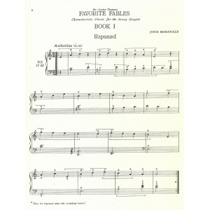 Rosenfield Joyce - Favorite fables (for harp with or without ped