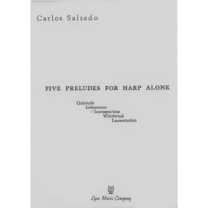 Salzedo Carlos - Five preludes for harp alone - Introspection