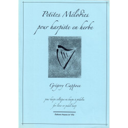 Cappoen Grégory - Petites mélodies pour harpiste en herbe - Vol.1