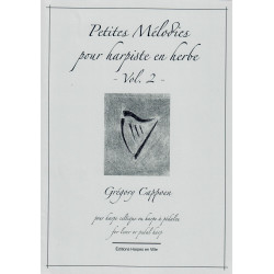 Cappoen Grégory - Petites mélodies pour harpiste en herbe - Vol.2