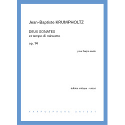 Krumpholtz J. B. - Blassel S. - Deux sonates (Op.14 N° 1)