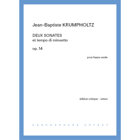 Krumpholtz J. B. - Blassel S. - Deux sonates (Op.14 N° 1)