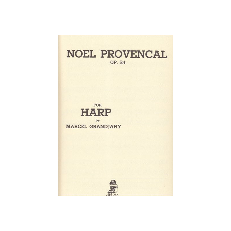 Grandjany Marcel - Noel provencal Op. 24