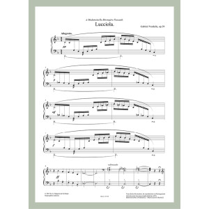 Verdalle Gabriel - Lucciola Op. 39