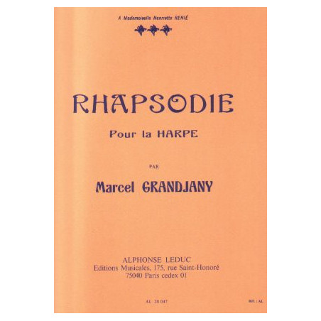 Grandjany Marcel - Rhapsodie