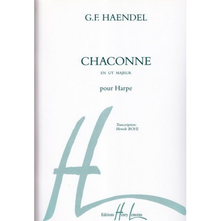 Haendel Georg Friedrich - Chaconne (Boye Henrik)