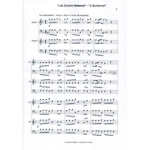 Vivaldi Antonio - Les quatre saisons vol. 2 (2 harpes celtiques)