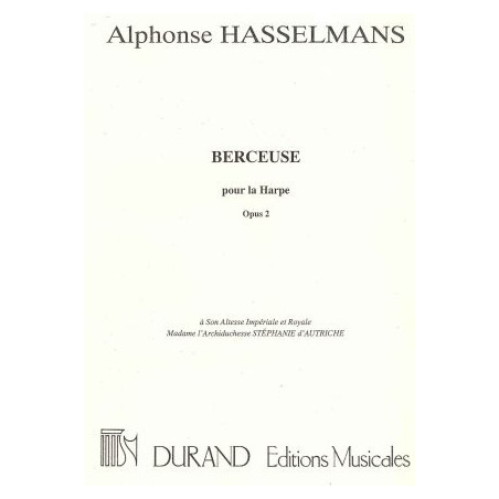 Hasselmans Alphonse - Berceuse op. 2 (Durand) Degr