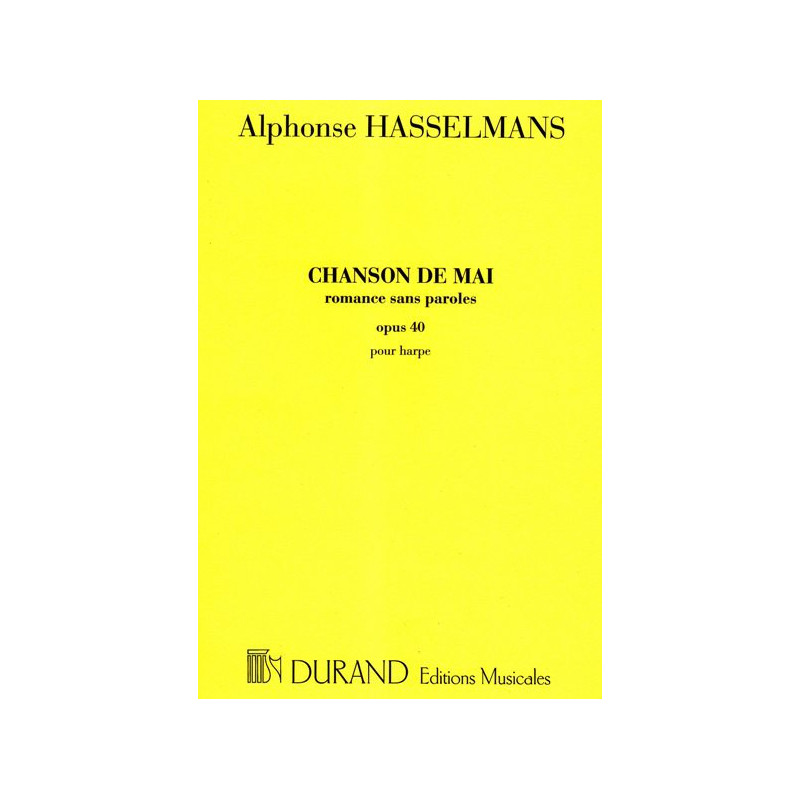 Hasselmans Alphonse - Chanson de mai op.40