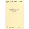 Hasselmans Alphonse - Confidence Romance sans parole pour la harpe (Durand)